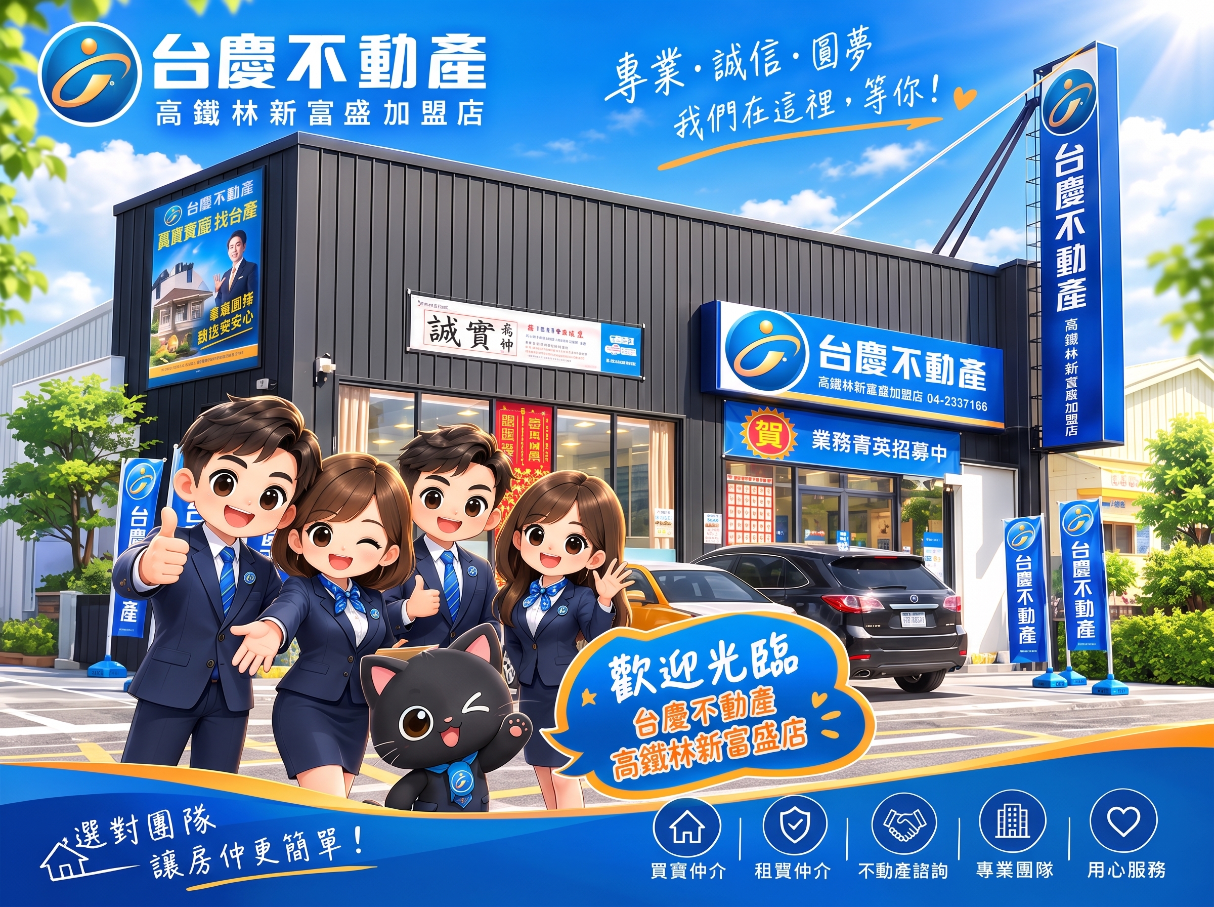 高鐵林新富盛加盟店-富盛房產有限公司