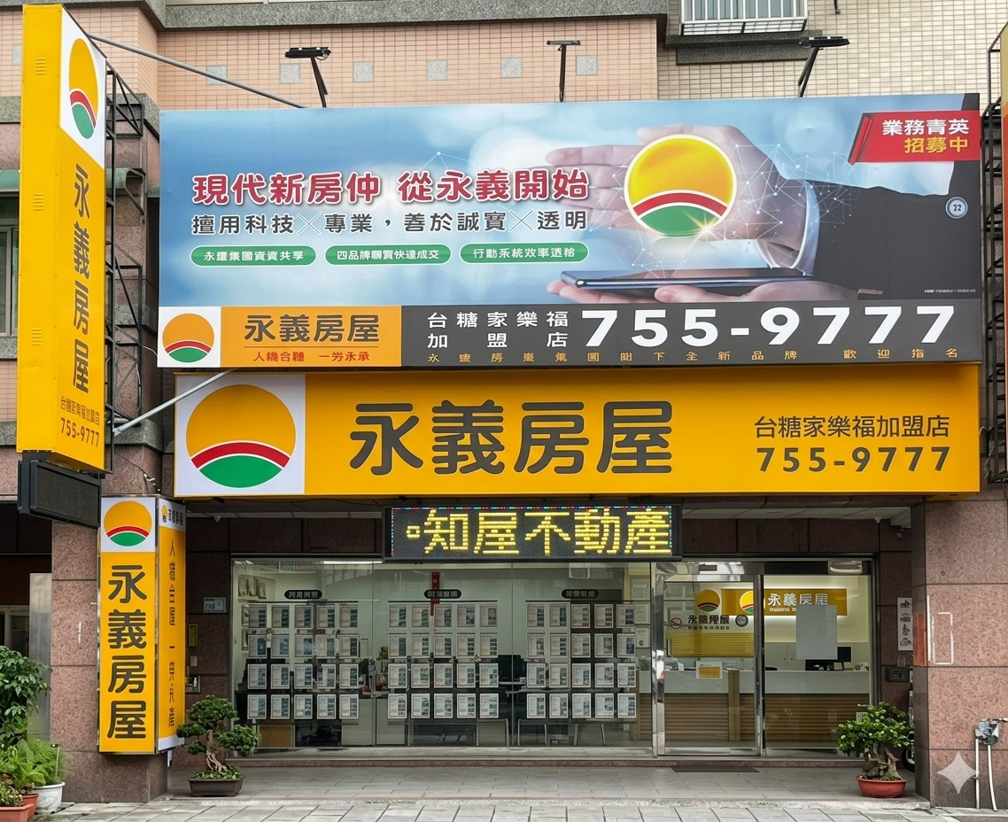 台糖家樂福加盟店-知屋不動產仲介有限公司